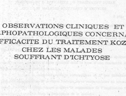 Observations Cliniques Et Morphopathologiques Concet L’Efficacite Du Tratament Kozak Chez Les