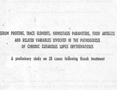 Serum Proteins, Trace Elements, Hemostasis Parameters, Food Antigens And Related Variables